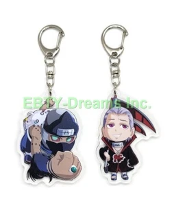 Set di 2 Portachiavi Naruto Anime Acrilico Hidan, Kakuzu v1 - Foto 1 di 2