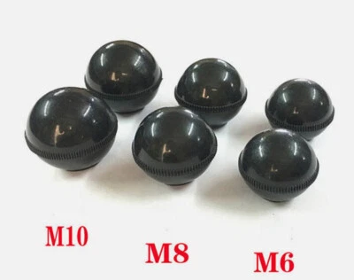 6PCS Milling Machine Plastic Ball Operating Handle Bakelite Shift Lever M10/8/6 - Image 1 of 3