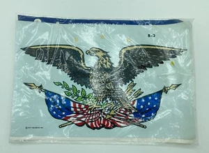 Calcomanías calcomanías vintage 1977 decorativas Meyercord patrióticas American Eagle B3 - Imagen 1 de 3