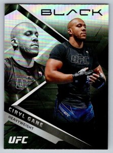 2022 Panini Chronicles Black UFC Ciryl Gane Heavyweight #207