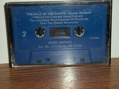 Jacobs Brothers The Salt of the Earth cassette tape CM984 NO PAPER - Image 1 of 2