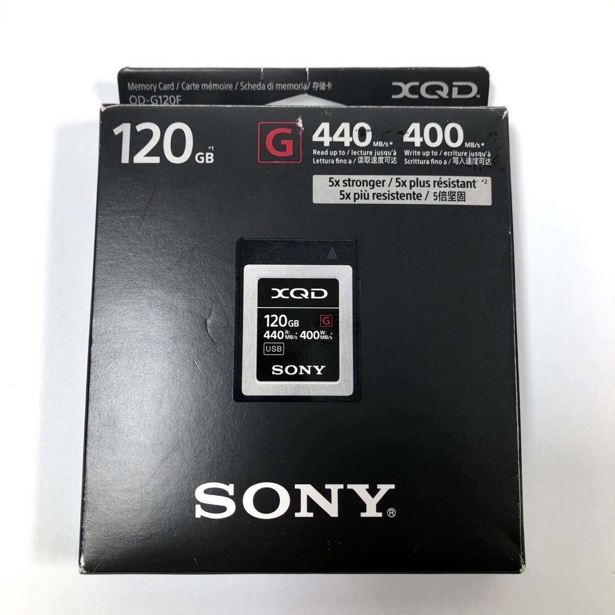 Sony XQD Camera Memory Cards 120 GB Storage Capacity for sale | eBay