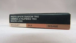 SMASHBOX PHOTO OP EYE SHADOW TRIO -BOUQUET SILK SESAME - NEW - BOXED - Picture 1 of 2