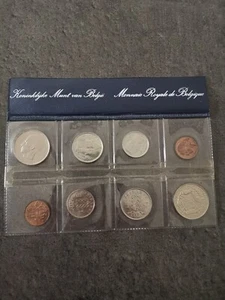 COIN SET FDC BELGIQUE 1978 LEGENDES FRANCAISES ET FLAMANDES / COFFRET UNC - Picture 1 of 2