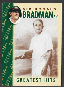WEETBIX DON BRADMAN GREATEST HITS CRICKET CARD # 2 of 16 - Picture 1 of 2