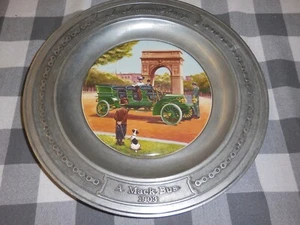 Limited Edition Mack Bus 1903 Gedenk Zinn Teller Serie 1 Design 3 - Bild 1 von 3