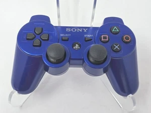 Sony PS3 SIXAXIS DUALSHOCK 3 CONTROLLER WIRELESS BLU OEM CECHZC2U (TESTATO) - Foto 1 di 3