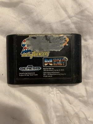 Captain America and the Avengers (Sega Genesis, 1992) UNTESTED - Image 1 of 3