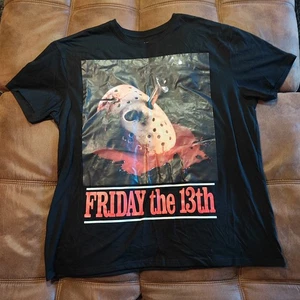 Friday the 13th T Shirt 2XL Jason Horror Shirt Slasher Graphic Tee - Picture 1 of 10