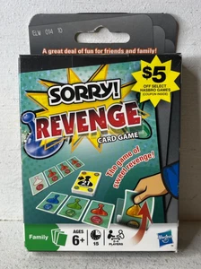 Sorry Revenge Card Game Hasbro Complete In Box - Picture 1 of 3
