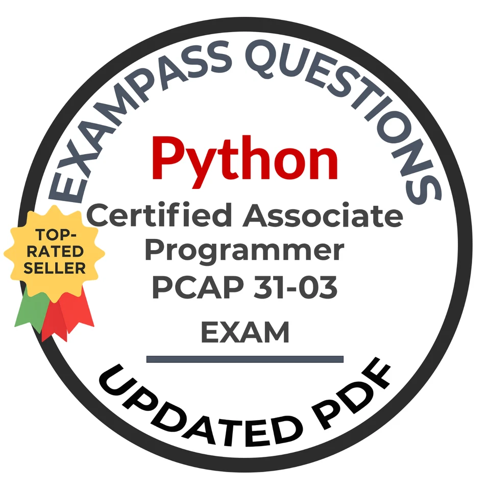 PCAP 31-03 Exam | 140+ Premium QnA's | Certified Associate in Python Programming - Image 1 of 1
