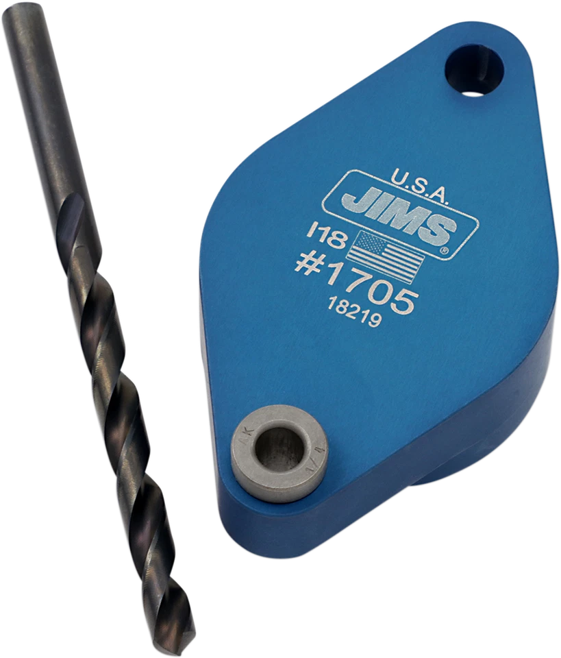 Placa de taladro de escape JIMS 1705 Foto 1 de 1