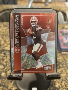 2025 Panini National Convention Shedeur Sanders Lightning Spokes Rookie Card /25 - Bild 1 von 2