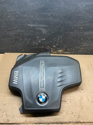 2013-2016 BMW 328I F30 Twin Power Turbo Engine Cover Trim 7644092 OEM U8019 DG - Image 1 of 4
