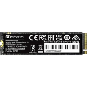 Verbatim Vi5000 int. PCIe NVMe M.2 SSD 1TB - Afbeelding 1 van 1