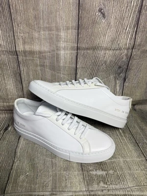 Common projects achilles low woman Shoes Size 38 White Trainers New Genuine 5uk - Image 1 of 4