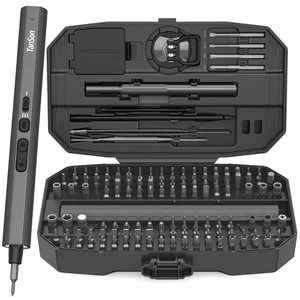 Juego de destornilladores eléctricos de precisión, mini destornillador eléctrico 160 en 1, 650 mAh... - Imagen 1 de 8