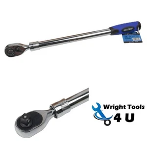 US PRO 1/2" Dr 72 denti 18" - 24" cricchetto estensibile 4140 - Foto 1 di 3