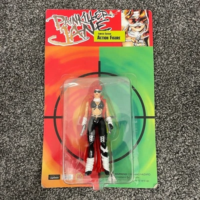Figura de acción Painkiller Jane 1998 edición limitada variante regular años 90 juguete retro Foto 1 de 4