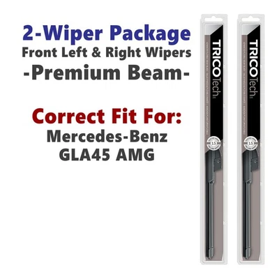 Limpiaparabrisas 2pk limpiaparabrisas de haz para Mercedes-Benz GLA45 AMG 19240/190 2015 Foto 1 de 4
