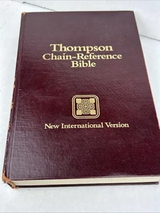 Thompson Chain-Reference Bible, NIV Red Letter Edition, 1983 Kirkbride/Zondervan - Picture 1 of 23