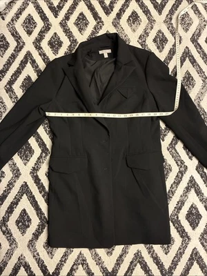 H &M Ladies Blazer Black Size Large - Image 1 of 4