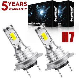 2x Bombillas de faros LED H7 6000K blancas para Yamaha YZF R3 2014 2015 2016 2017 2018 - Imagen 1 de 11