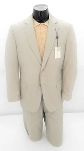 Palm Beach Men's Original Oyster Poplin Cotton Blend 2B Suit $199.99 - Picture 1 of 2