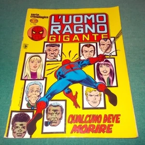 UOMO RAGNO GIGANTE n. 49 Serie Cronologica La Morte di GWEN STACY ed. Corno 1980 - Imagen 1 de 6