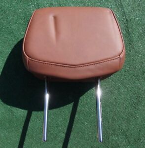 Genuine GM OEM Factory Cadillac Escalade Brown LEATHER Seat HEADREST HEAD REST