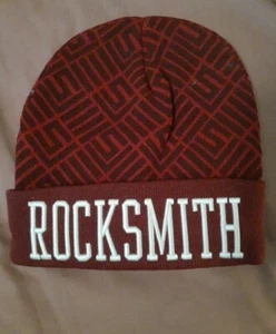 ROCK SMITH Beanie Hat Maroon & Burgundy Winter Skull Cap Lids - Picture 1 of 3