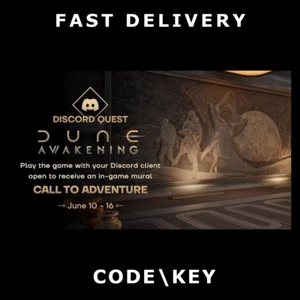 *RAREST!* DUNE AWAKENING : A CALL TO ADVENTURE MURAL - (KEY FOR STEAM) - Picture 1 of 3