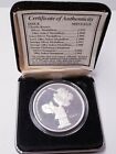 COMMEMORATIVE SILVER COIN/MEDALLION, LUCY, CHARLES SCHULZ, PEANUTS ONE TROY OZ