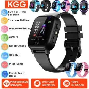 Kids 4G Smart Watch SOS GPS Location Video Call Sim Card Child SmartWatch Camera - Picture 1 of 10
