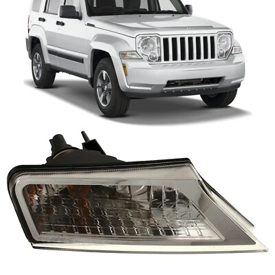For 2008-12 Jeep Liberty Turn Signal Parking Light With Bulb Certified Passenger - Image 1 of 4