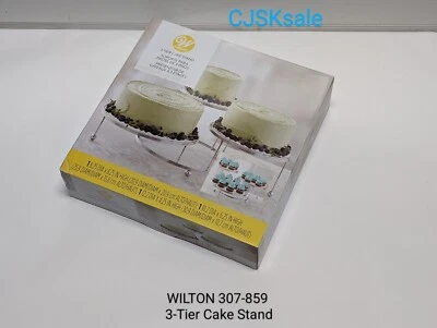 WILTON 307-859 Soporte para Pasteles de 3 Niveles (NUEVO). Foto 1 de 4