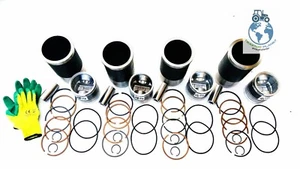 Juego de casquillos de cilindro MTS Belarus 80 82 4 piezas anillos de pistón de motor 02080137 - Imagen 1 de 11