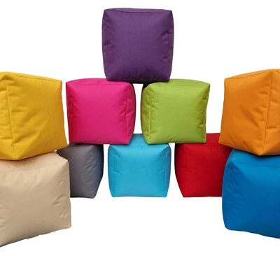 Outdoor Bean bag Chair Footstool Pouffe Indoor Gaming Garden Chair Waterproof