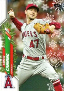 2020 Topps Walmart Holiday MLB Baseball #HW191 Griffin Canning Angels - Picture 1 of 1