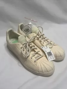 SNEAKER ADIDAS X PHARRELL WILLIAMS SUPERSTAR PK NUOVE CON ETICHETTE PW HUMAN RACE crema uomo 12 - Foto 1 di 9