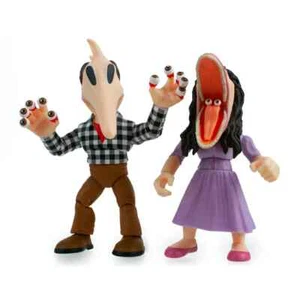 Beetlejuice Adam and Barbara (Scary) 2-Pack – 3.2” Collectible Figures - Picture 1 of 6