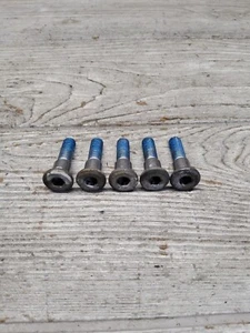 2007 07 03-09 Suzuki SV650S SV650 Rear Back Wheel Brake Rotor Disc Mount Bolts - Picture 1 of 9