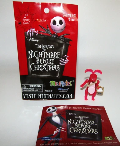 DIAMOND SELECT MINIMATES NIGHTMARE BEFORE CHRISTMAS SERIES 3 GLOW EASTER BUNNY Cover