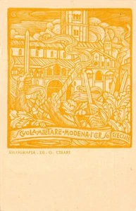 9692) MODENA, SCUOLA MILITARE DI MODENA, CORSO SPECIALE. ILLUSTRATORE CISARI. - Picture 1 of 1