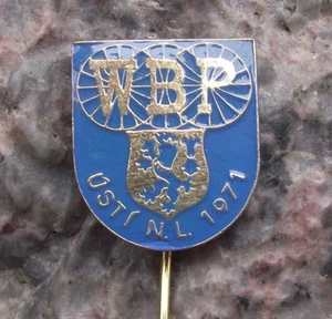 1971 WBP International Bicycle Peace Bike Race Usti nad Labem Stage Pin Badge - Picture 1 of 4