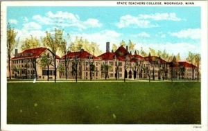 1934. MOORHEAD, MN. STAATLICHES LEHRERKOLLEGIUM. Postkarte V12 - Bild 1 von 2