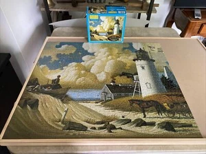 Charles Wysocki Puzzle "Dreamers" 1000 Piece Lighthouse 2004 - Picture 1 of 13