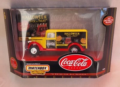 1999 Matchbox Collectibles Coca-Cola 1937 GMC Panel Van Halloween NRFB - Image 1 of 4