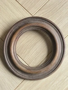 Ancienne Monture de cadre en bois - Forme ronde - Picture 1 of 2