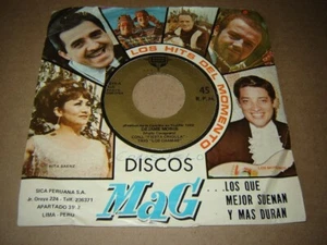 Latin 45 Trio Los Chamas - Dejame Morir / Rio Pura La Vidalita Peru Sono Radio - Picture 1 of 2
